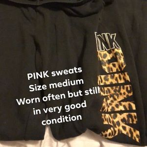 PINK sweats